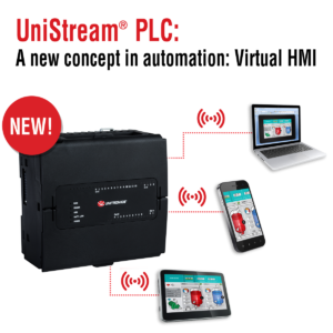 UniStream® PLC- Robust PLC Controller with a New Concept: Virtual HMI